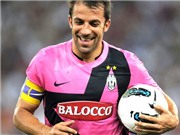 Bóng đá anh, ngoại hạng anh, lịch thi đấu euro 2012, Ký ức San Paolo: Del Piero, ngày ấy và bây giờ